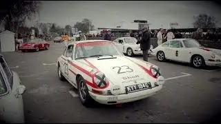 Porsche legend Richard Attwood at the 73rd Goodwood Member's Meeting