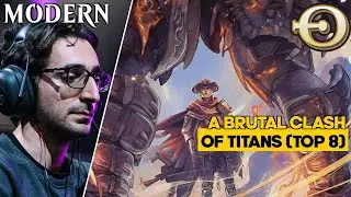 Жестокая битва титанов (топ-8) | Azorius Control | Modern Challenge | MTGO