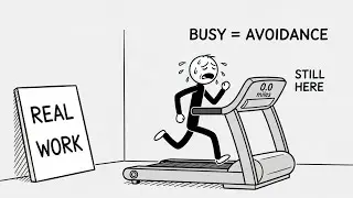 You’re Not Busy. You’re Avoiding Something.
