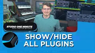 How to toggle multiple Plugin Windows #StudioOneMinute