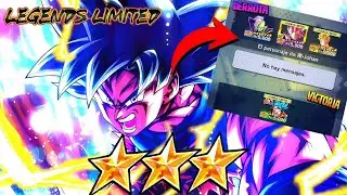 1 VS 3 💥 SHOWCASE GOKU ULTRA INSTINCT REVIVAL LL 3⭐ ¿EL MEJOR PERSONAJE DEL JUEGO? | DB LEGENDS