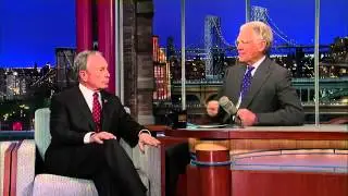 Bloomberg Defends NYC Soda Ban, on Letterman