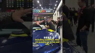CARLAS IN SEMA TPU COLOR PPF #colorppf #ppfwrap #automobile #wrap #wrapping