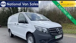 MERCEDES-BENZ EVITO LWB - ELECTRIC! ⚡[YF71 FXY] 📲 WHATSAPP OR CALL 01793 939356 - 📍 SN26 7EA