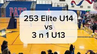 253 Elite U14 vs 3n1 U13