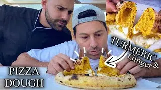 How to Make Pizza Dough Easy Recipe at Home⎮TURMERIC and Ginger