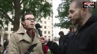 Adam Kokesh explains the Non-Aggression Principle to Occupy DC attendee