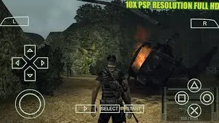 Awesome! Try Splinter Cell: Essentials with 10X HD Graphics Settings for a Smoother, HDr PSP!