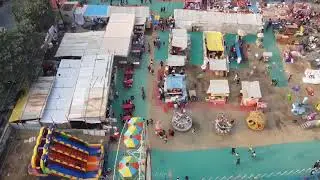 Aerial Views of UP Mohatsav 2020, Lucknow, India