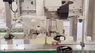 tracking type capping machine automatic bottles capper high speed equipment | taponadora de botellas