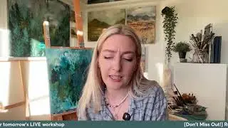 LIVE Painting with Katie