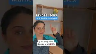Remote Jobs with flexible schedule! #shorts