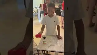 Max&rsquo;s first dice stack!