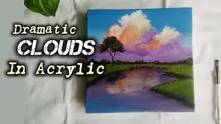 Painting a Pastel Paradise: Step-by-Step Sunset Landscape Scenery