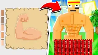 💪 DIBUJO PARA AUMENTAR MI FUERZA EN MINECRAFT 😱