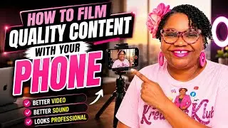 What equipment for Content creation, video tips, and quality. No camera 📸 Content Creators Tips