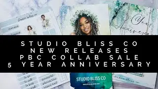 Studio Bliss Co | New Releases | Planner Boss Collective Sale | 5 Year Anniversary Sale
