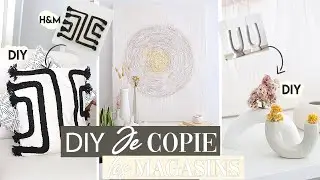 DIY DECO STYLE ABSTRAIT - N'ACHETEZ PLUS VOTRE DECO... CREEZ- LA VOUS MÊME - tendance petit budget