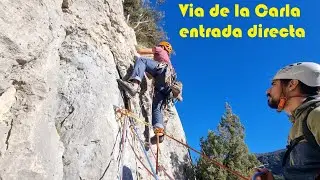 Via La Carla, variant d'entrada a Malanyeu (16.12.2023)