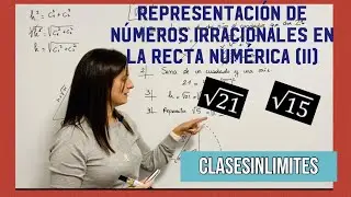 Representación de números irracionales II