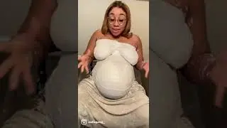Twin Pregnancy Belly Cast for OUR SECOND SET OF TWINS #Shorts