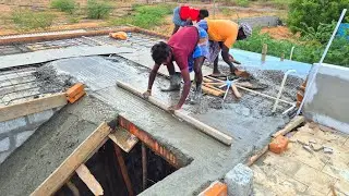 Durable Roof Slab Reinforcement Pouring Concrete |Rcc Roof Concrete |Roof Construction