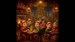 🎶😂 Animated Elves Singing Santa's Workshop Hustle by Santa's Rockin' Songsters #CelebrityToons