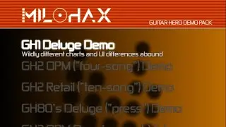 Guitar Hero Demo Pack  - Out Now!