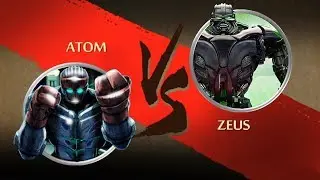 Shadow Fight 2 Real Steel Atom Vs Zeus