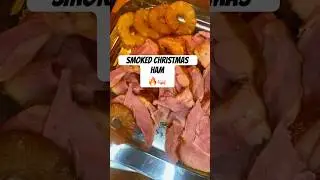 How I Smoked my Christmas Ham! #smoke #ham #bbq #christmas #dinner #simple