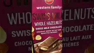 Swiss Milk chocolate whole hazelnuts Satisfying #swiss #milkchocolate #hazelnut