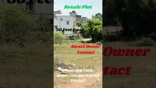 30 Feet Road Nearby Best 30 x 40 Plot For Sale - In Chennai #plots #home #villa #house #realestate