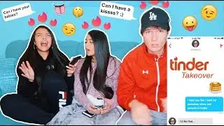 Taking Over Our BROTHERS Tinder! Feat. Zach Justice | MontoyaTwinz