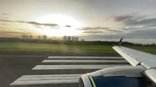 Decolagem em Vitória, ES (VIX/SBVT), Embraer 195 da Azul - PR-AXZ | AD4124 |