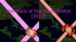 The Track of Hurricane Maria v.2 (2017)
