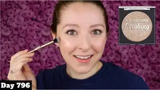 LA COLORS STROBING POWDER REVIEW | CHAMPAGNE