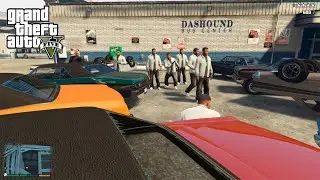 GTA5-Franklin CLONE ARMY AGAINST GTA5 COPS-GTA 5 MODS