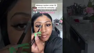 Easy makeup routine using drugstore products