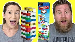 Hasbro Games Mash Ups Monopoly Jenga