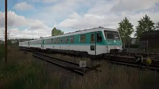 Train Sim World 6 Prep Work scenario in DB BR 628 (sorry for audio and lag)