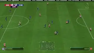North London versus The Blues.Arsenal versus Chelsea live gameplay