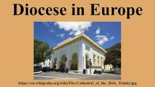 Diocese in Europe
