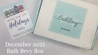Bath Bevy | December 2021 Subscription Box Unboxing