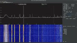 6828kHz, 7032kHz, 6911kHz - music and siren on russian channel markers