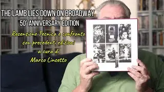 #genesis  THE LAMB LIES DOWN ON BROADWAY - 50°: la recensione tecnica approfondita di Marco Lincetto