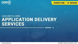 Azure App | Traffic Manager, Load Balancer & Application Gateway | Application Delivery Services