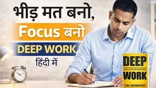 भीड़ मत बनो, Focus बनो | Deep Work Hindi Summary