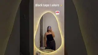 Myntra finds| cute tops| black tops| #myntra #haul #ashortaday #myntrahaul