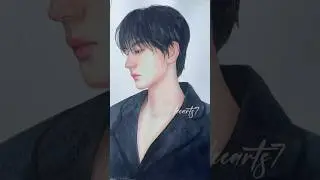 #jungwon #enhypen #watercolorportrait