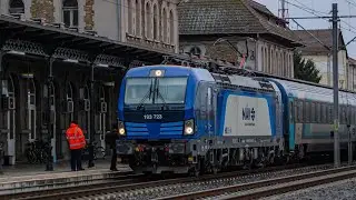 Locomotiva electrică / Electric locomotive Siemens Vectron BR.193 723 MAV H-Start in / &icirc;n Curtici